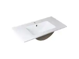 Hubo Lafiness Reims wastafel inbouw 80cm porselein aanbieding