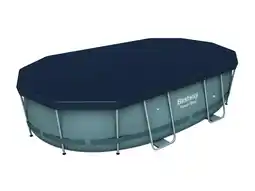 Hubo Bestway afdekzeil voor zwembad 424x250x100 cm aanbieding