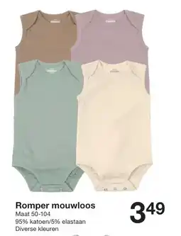 Zeeman Romper mouwloos aanbieding