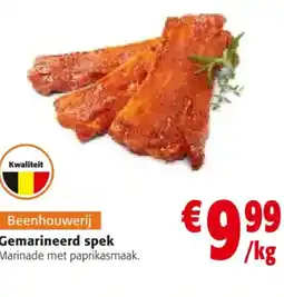 Colruyt Gemarineerd spek aanbieding