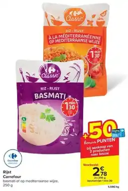 Carrefour Rijst aanbieding