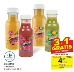 Carrefour Smoothie aanbieding