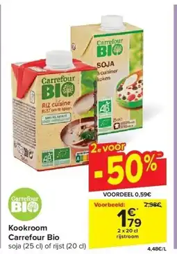 Carrefour Kookroom aanbieding