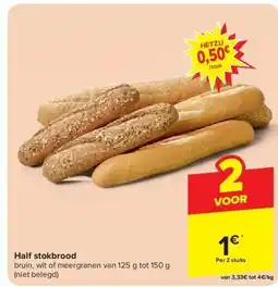 Carrefour Half stokbrood aanbieding