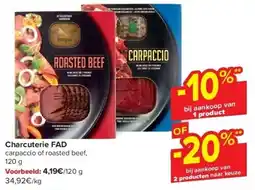 Carrefour Charcuterie FAD aanbieding