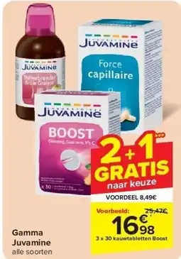 Carrefour Gamma Juvamine aanbieding