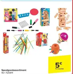 Carrefour Speelgoedassortiment aanbieding