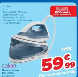 Carrefour Stoomcentrale SV4110C0 aanbieding