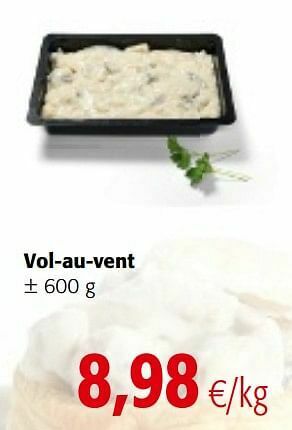Colruyt Vol-au-vent aanbieding