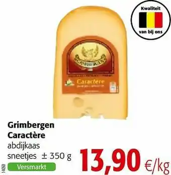 Colruyt Grimbergen caractère abdijkaas aanbieding