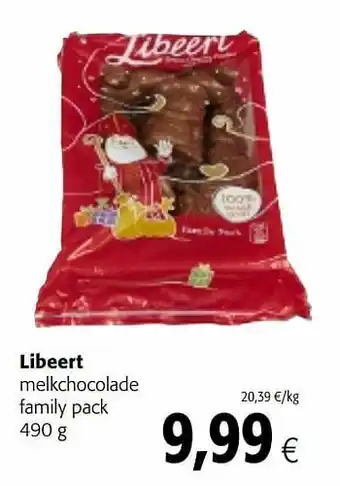 Libeert melkchocolade family pack