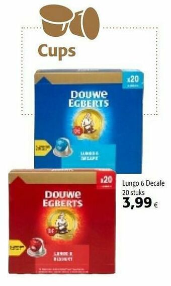 Colruyt Douwe egberts lungo 6 decafe aanbieding