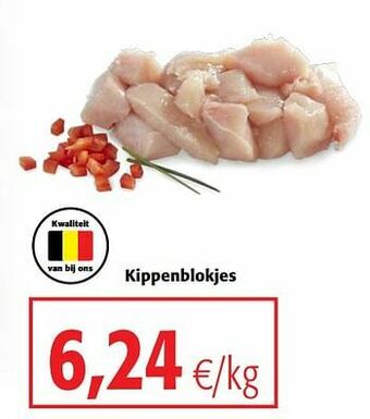 Colruyt Kippenblokjes aanbieding