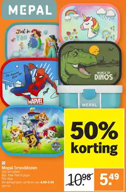 Albert Heijn Mepal brooddozen aanbieding