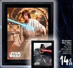 Cora 3D-poster Star Wars aanbieding