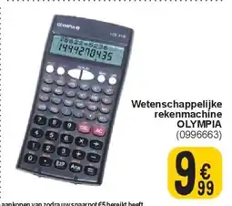 Cora Wetenschappelijke rekenmachine OLYMPIA aanbieding