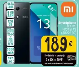 Cora Smartphone REDMI NOTE 13 aanbieding