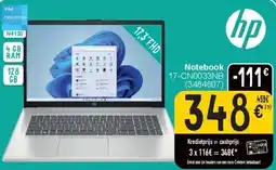 Cora hp Notebook 17-CN0033NB aanbieding