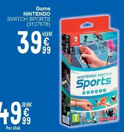 Cora Game NINTENDO SWITCH SPORTS aanbieding