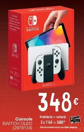 Cora Console SWITCH OLED aanbieding