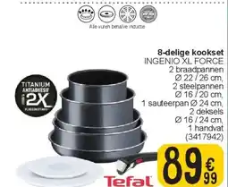 Cora 8-delige kookset aanbieding