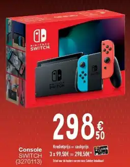 Cora Console SWITCH aanbieding
