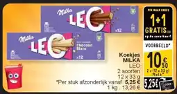 Cora Koekjes MILKA aanbieding