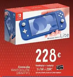 Cora Console SWITCH LITE aanbieding