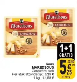 Cora Kaas MAREDSOUS aanbieding