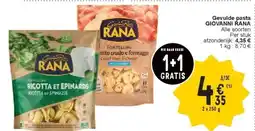 Cora Gevulde pasta GIOVANNI RANA aanbieding
