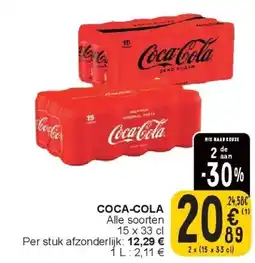 Cora COCA-COLA aanbieding