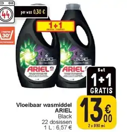 Cora Vloeibaar wasmiddel ARIEL aanbieding