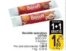Gevulde speculoos LOTUS