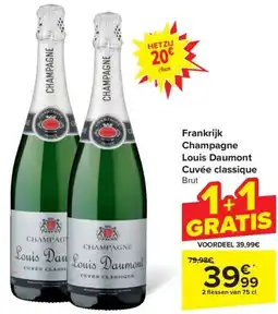 Champagne Louis Daumont Cuvée classique Brut 75 cl