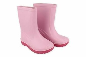Mode-Mania Regenlaars Pvc Meisjes Maat 21/35 - Roze