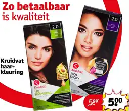 Kruidvat haarkleuring aanbieding