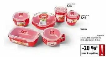 Colruyt Sistema soepmok aanbieding