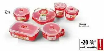 Colruyt Sistema kom aanbieding