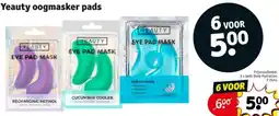 Kruidvat Yeauty oogmasker pads aanbieding