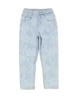 HEMA HEMA Kinderjeans Denim Relaxed Fit Blauw (blauw) aanbieding
