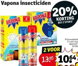 Kruidvat Vapona insecticiden aanbieding