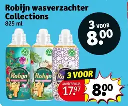 Kruidvat Robijn wasverzachter Collections aanbieding