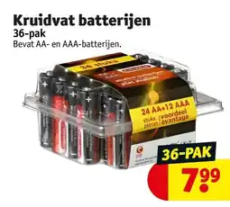 Kruidvat Kruidvat batterijen aanbieding