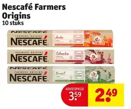 Kruidvat Nescafé Farmers Origins aanbieding