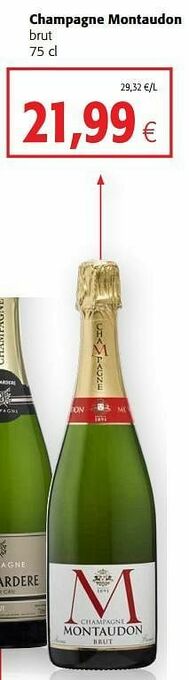 Colruyt Champagne montaudon brut aanbieding