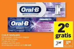 Albert Heijn Oral-B tandpasta aanbieding