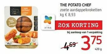 The potato chef zoete aardappelkroketten