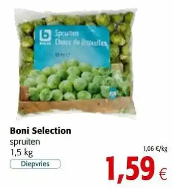 Colruyt Boni selection spruiten aanbieding