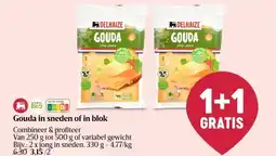 Delhaize Gouda in sneden of in blok aanbieding