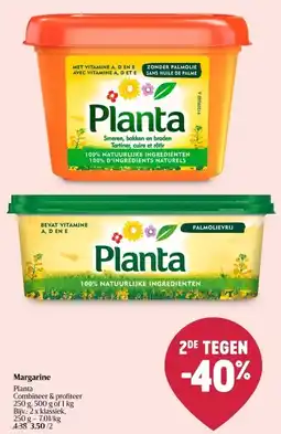 Delhaize Margarine aanbieding